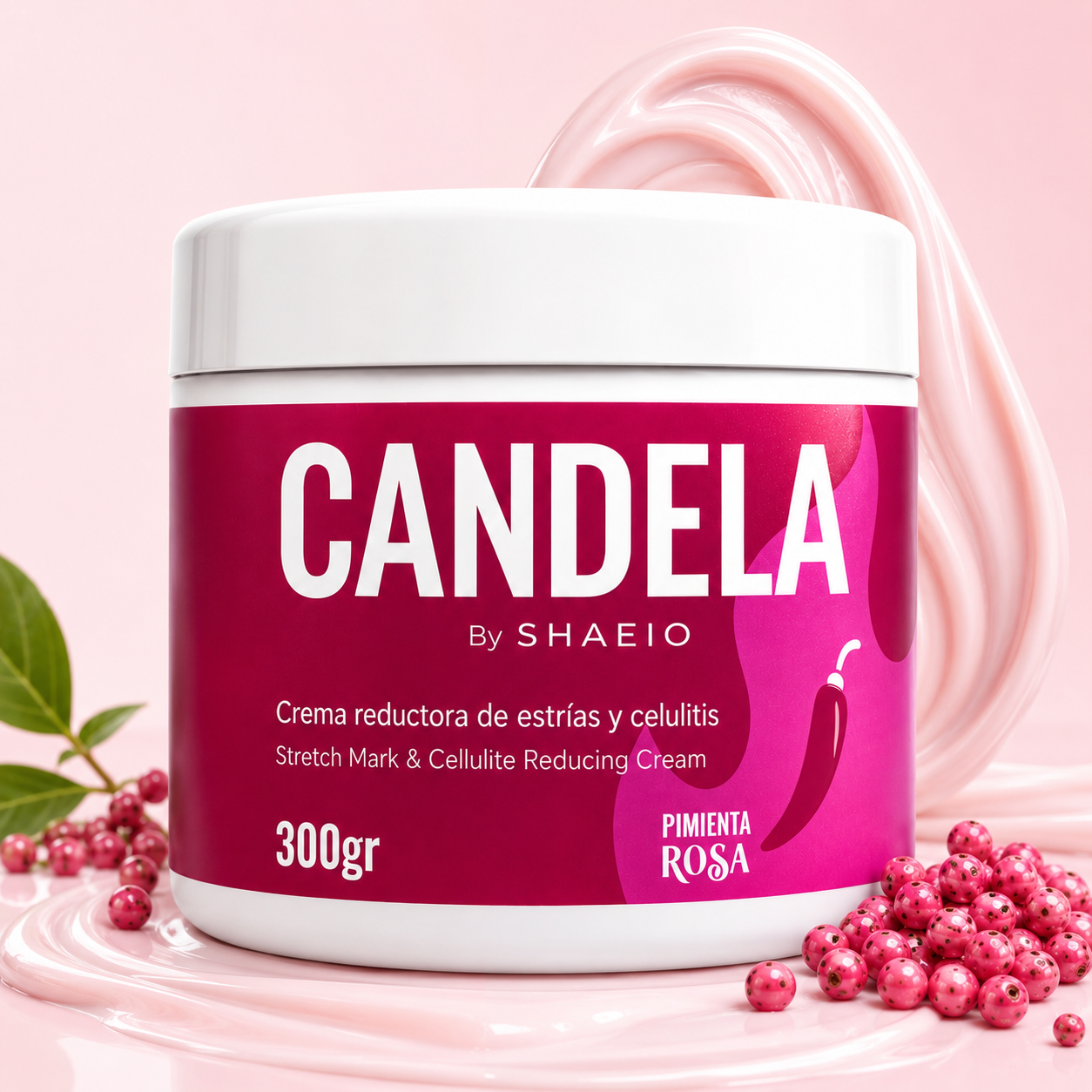 CANDELA by Shaeio Crema Anticelulitis y Estrías