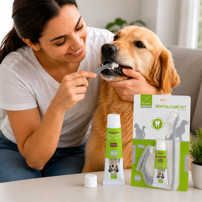 Kit de Limpieza Dental Para Perros Nunbell®