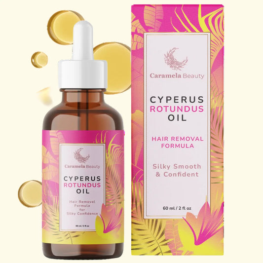 Aceite Cyperus Rotundus® Vello más fino y menos visible!