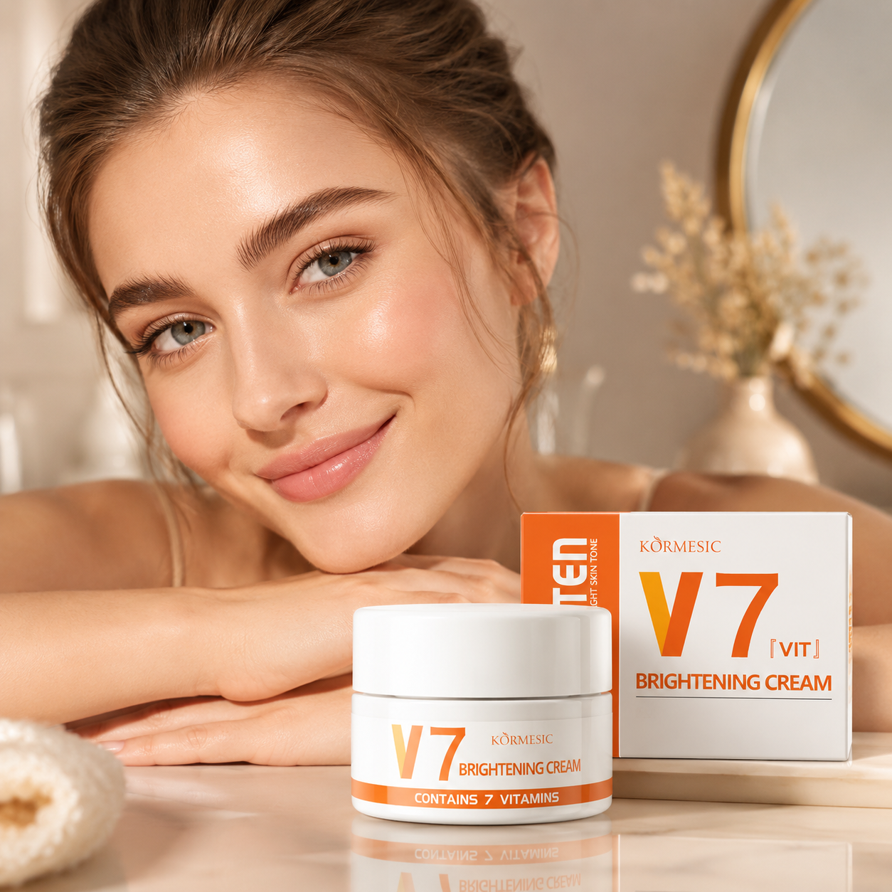 Crema Hidratante Iluminadora | Kormesic