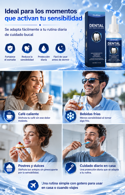 NanoRepair® Suero Reparador Dental para Sensibilidad y Esmalte