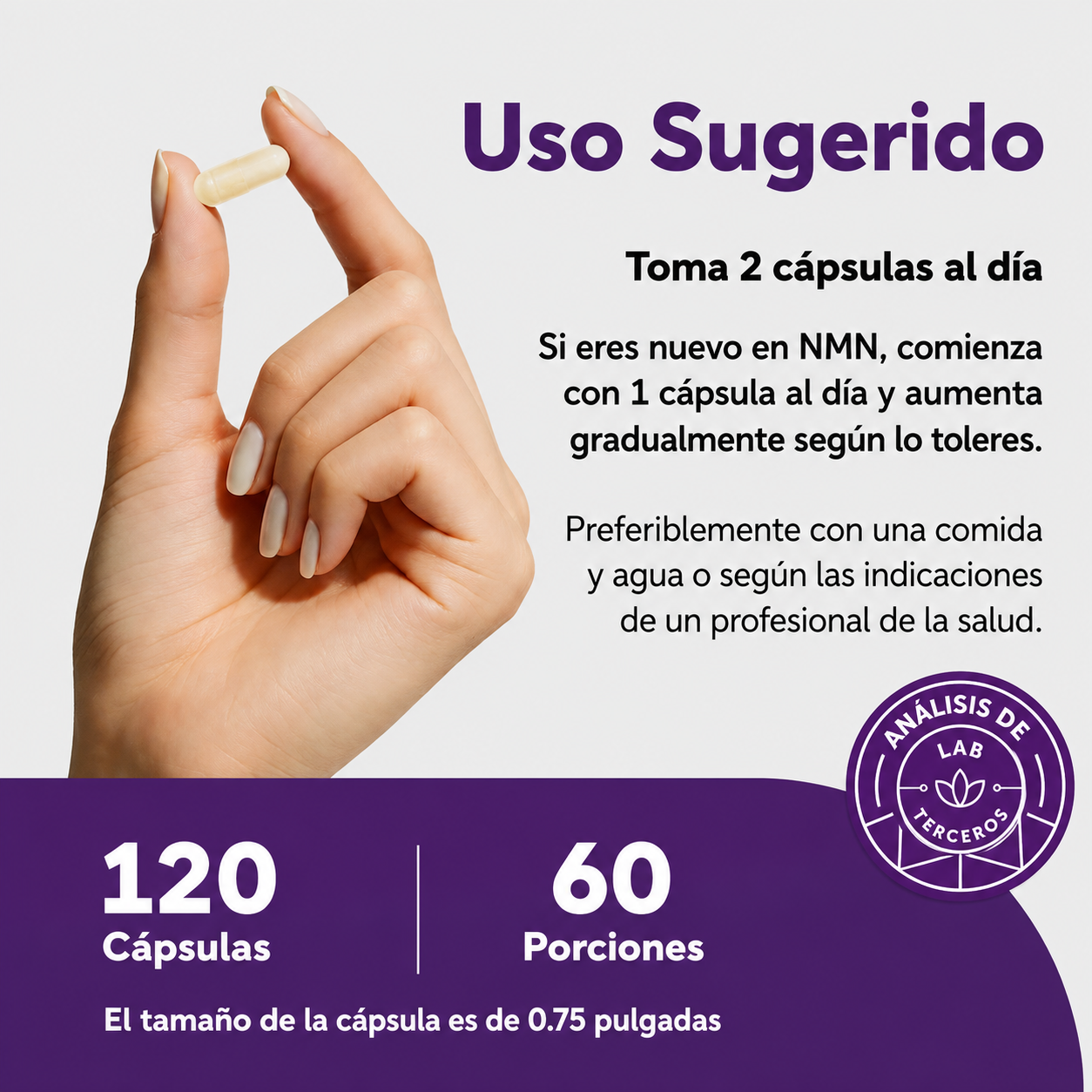NMN® Suplemento Para La Longevidad